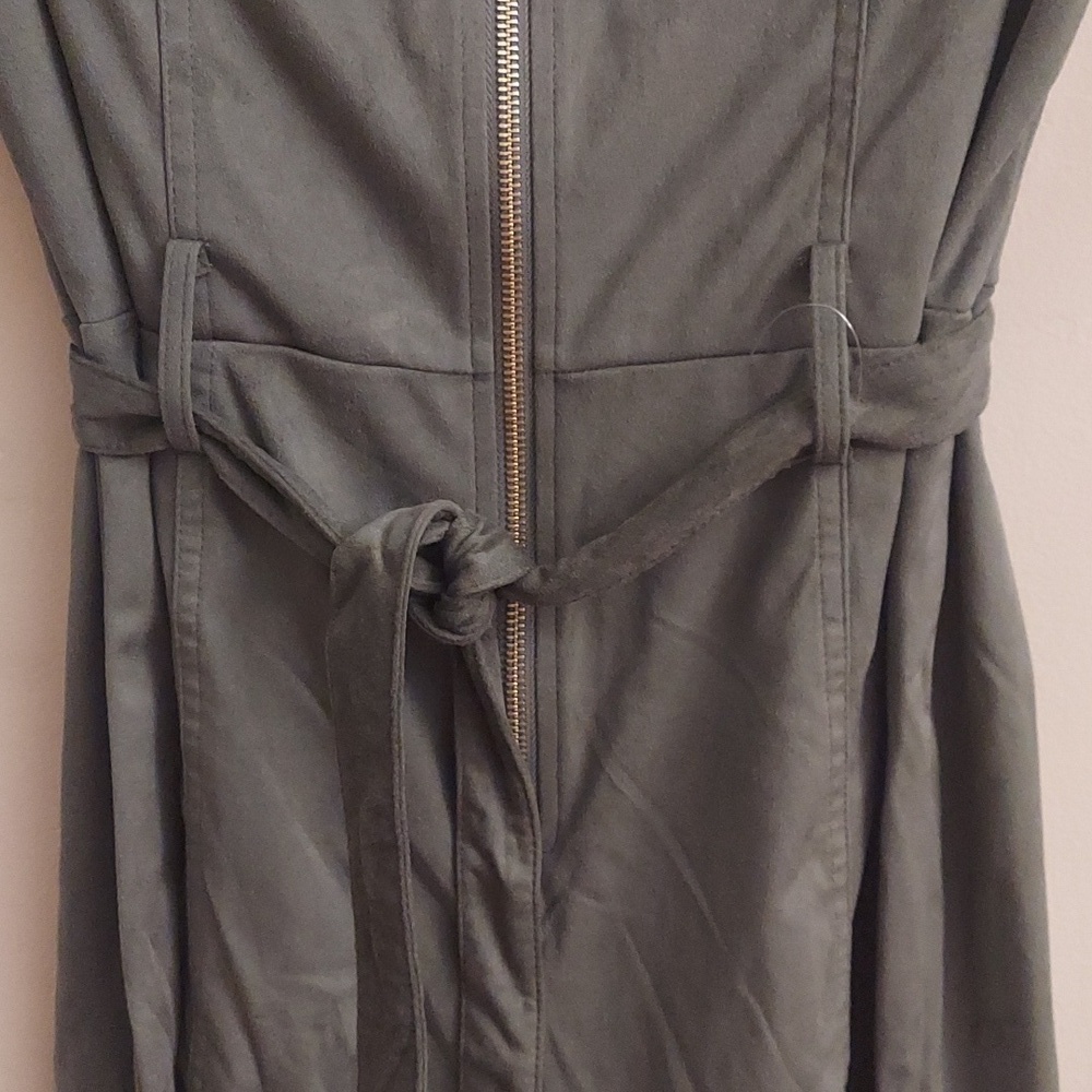 NEW NO BOUNDARIES Junior Khaki Green Utility Romper XXL - Picture 8 of 13